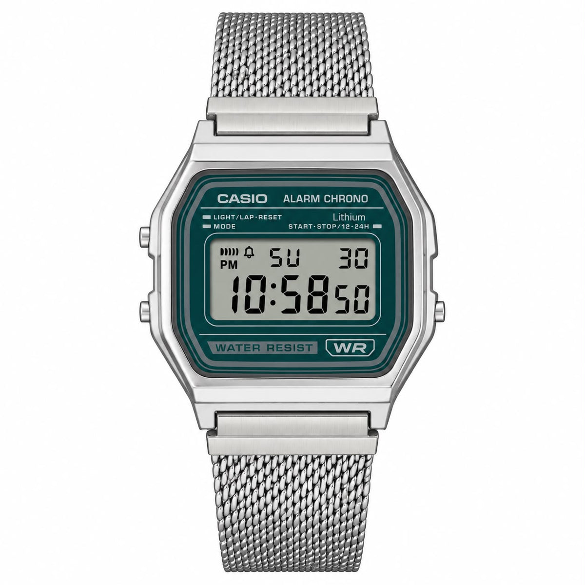 Casio A168WEM Çelik Hasır Kordon by Club Watch