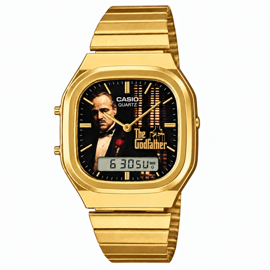 Casio AQ-240 Godfather Gold by Club Wear