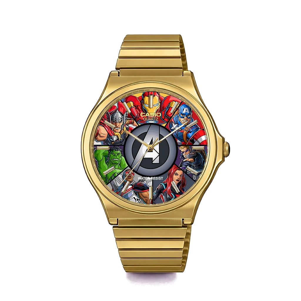 Casio MQ-24 Gold Avengers-2 | Club Wear Custom