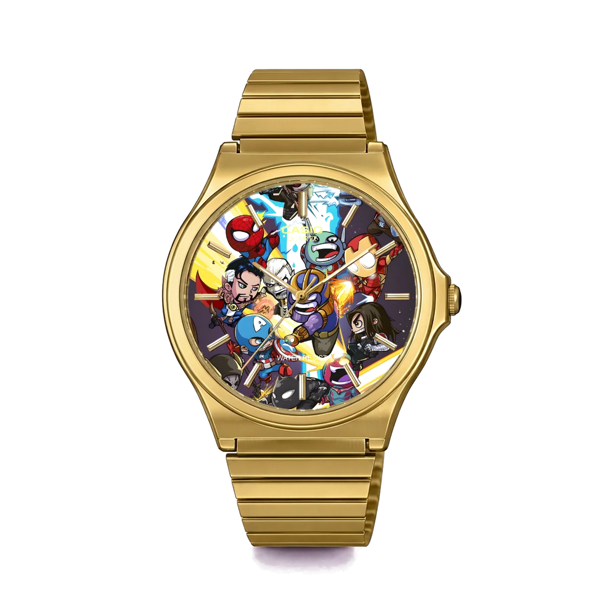 Casio MQ-24 Gold Avengers | Club Wear Custom