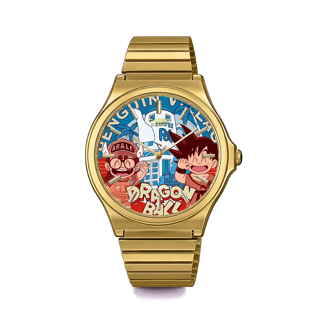 Casio MQ-24 Gold Dragon Ball | Club Wear Custom