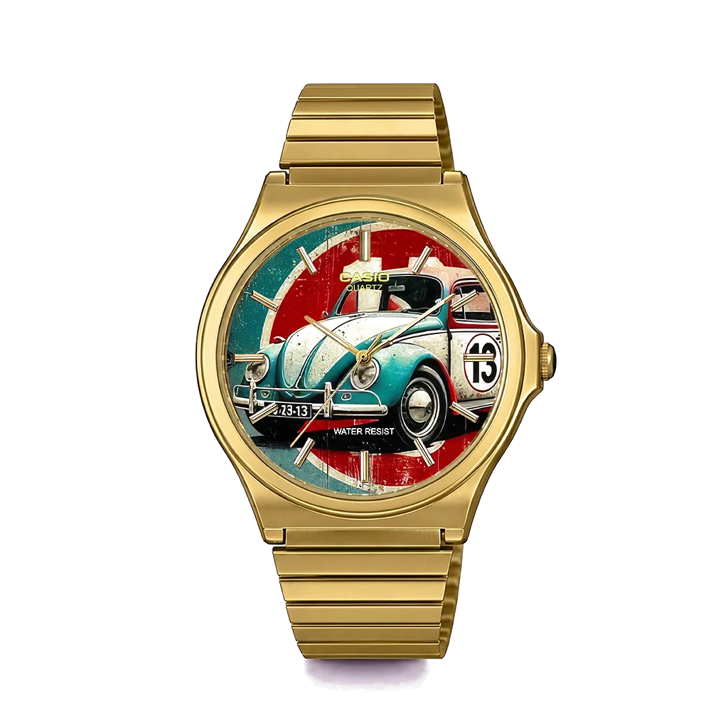 Casio MQ-24 Gold Nostalji Arabalar | Club Wear Custom