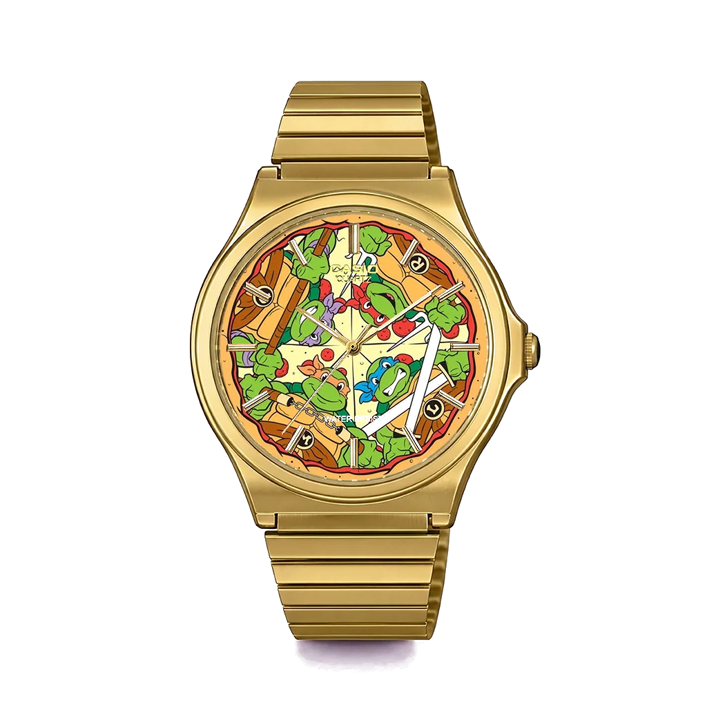 Casio MQ-24 Gold Ninja Kaplumbağa | Club Wear Custom