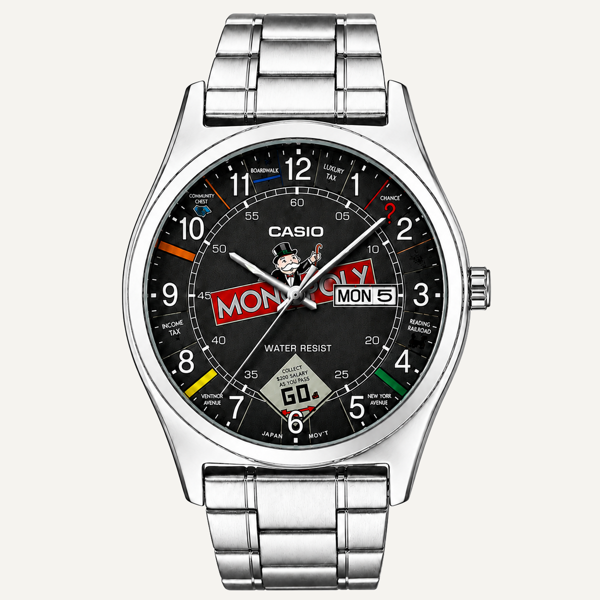 Casio V006D Monopoly Edition by Club Watch (38mm)