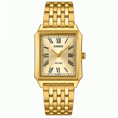 Casio MTP-B190G-9BVDF Gold Bileklik Kol Saati