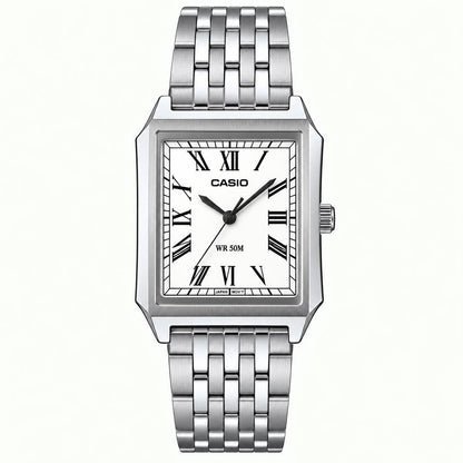 Casio MTP-B190D-7BVDF Silver Bileklik Kol Saati