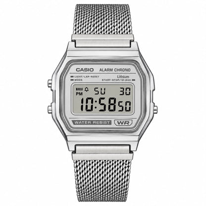 Casio A168WEM Çelik Hasır Kordon by Club Watch