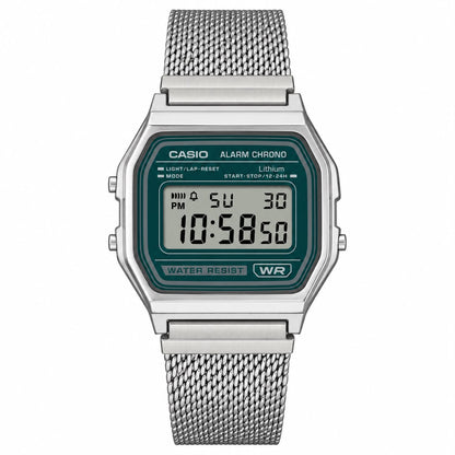 Casio A168WEM Çelik Hasır Kordon by Club Watch
