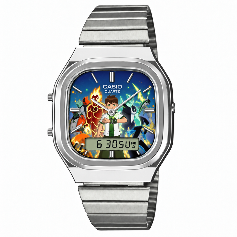 Casio AQ-240 Ben 10 2 Silver by Club Wear
