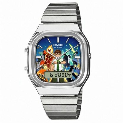 Casio AQ-240 Ben 10 2 Silver by Club Wear