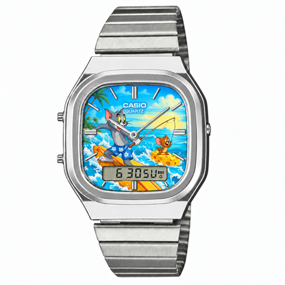 Casio AQ-240 Tom ve Jerry 2 Silver by Club Wear