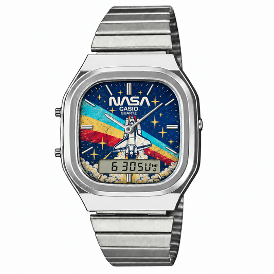 Casio AQ-240 NASA Silver by Club Wear