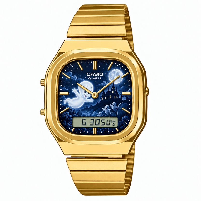 Casio AQ-240 Casper Gold by Club Wear