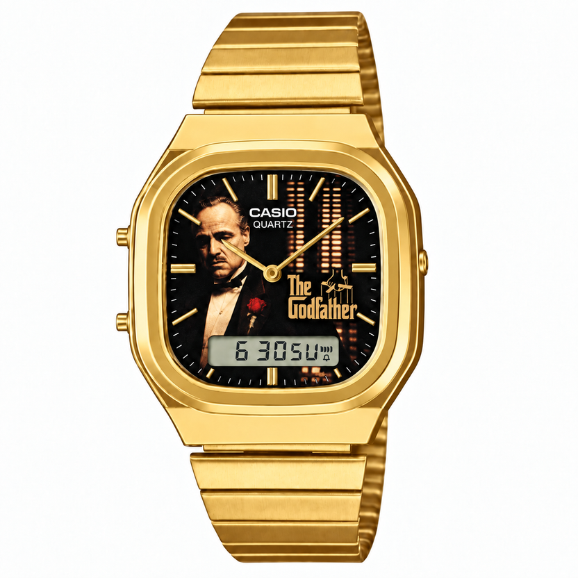 Casio AQ-240 Godfather Gold by Club Wear