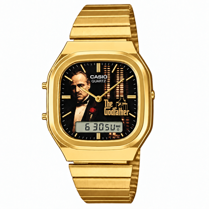 Casio AQ-240 Godfather Gold by Club Wear
