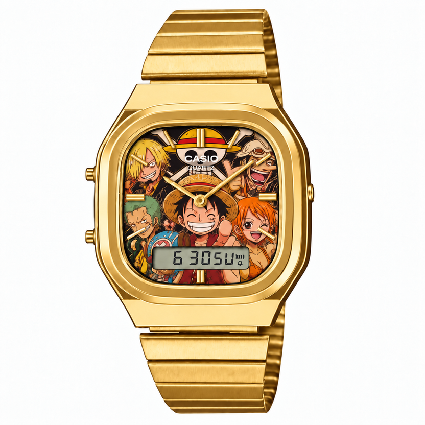 Casio AQ-240 One Piece 4 Gold by Club Wear