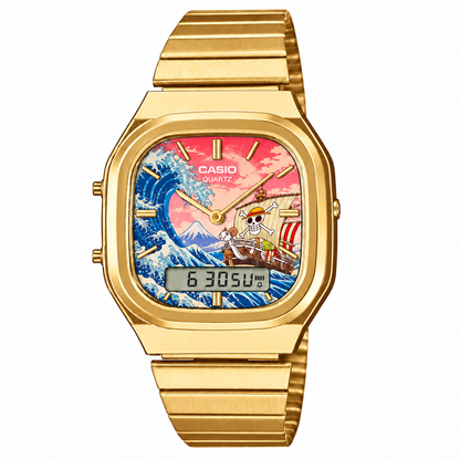 Casio AQ-240 One Piece Dalga Gold by Club Wear