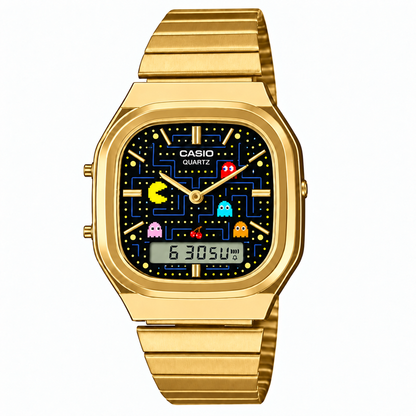 Casio AQ-240 Pac-Man Gold by Club Wear