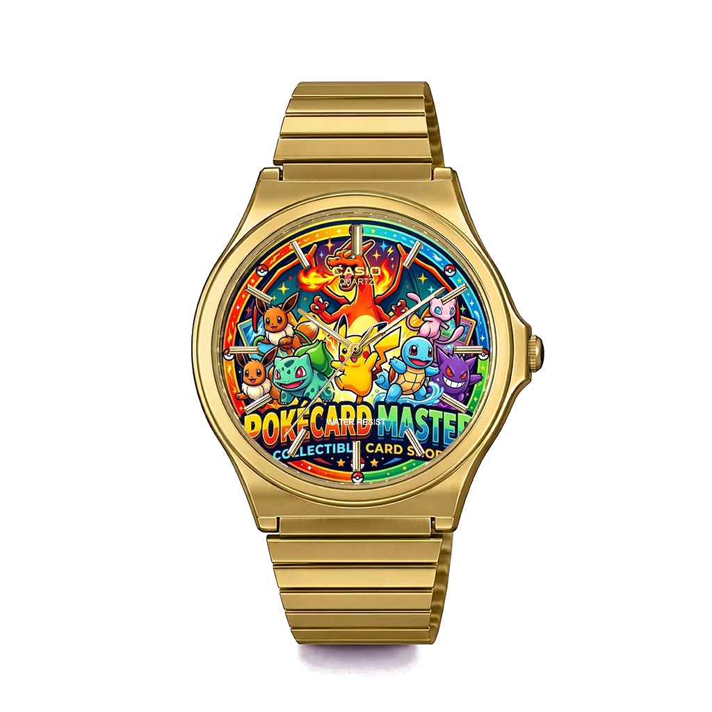 Casio MQ-24 Gold Pokémon-12 | Club Wear Custom