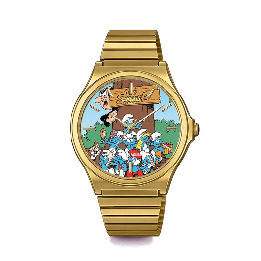 Casio MQ-24 Gold Şirinler-3 | Club Wear Custom