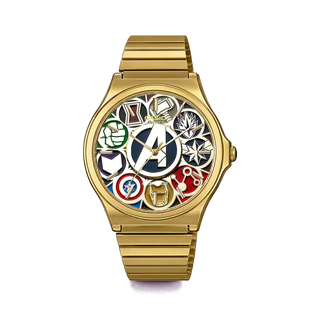 Casio MQ-24 Gold Avengers-3 | Club Wear Custom
