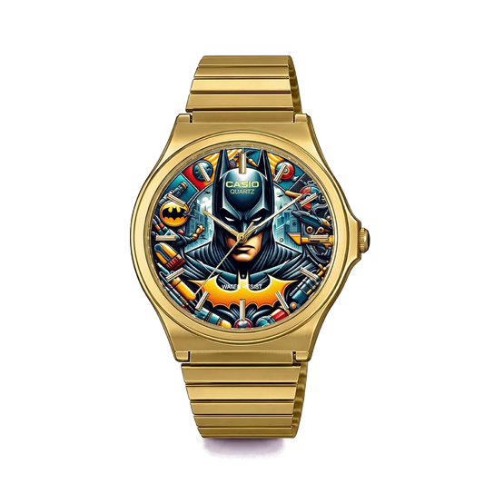 Casio MQ-24 Gold Batman | Club Wear Custom