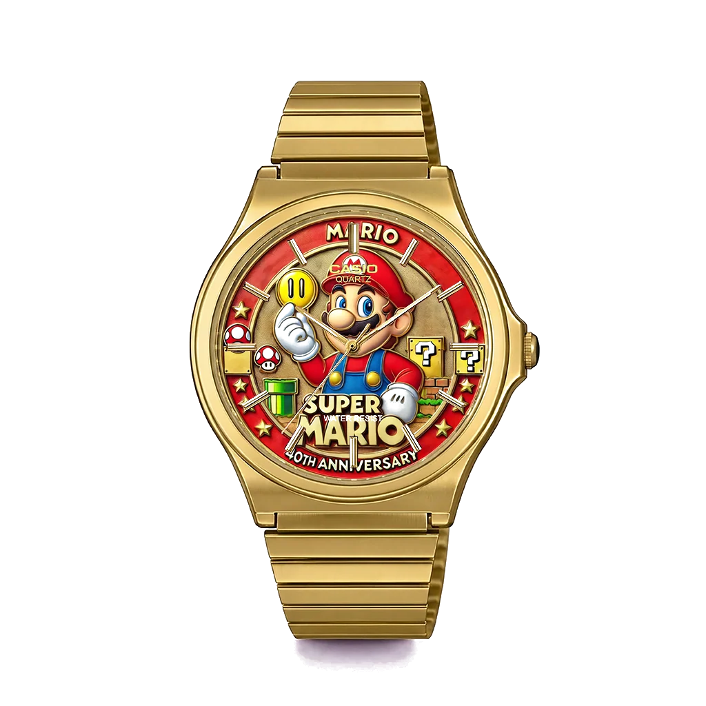 Casio MQ-24 Gold Süper Mario-3 | Club Wear Custom