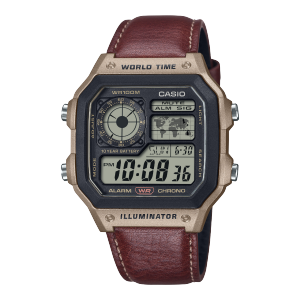 Casio AE-1200 World Time Dijital Kol Saati